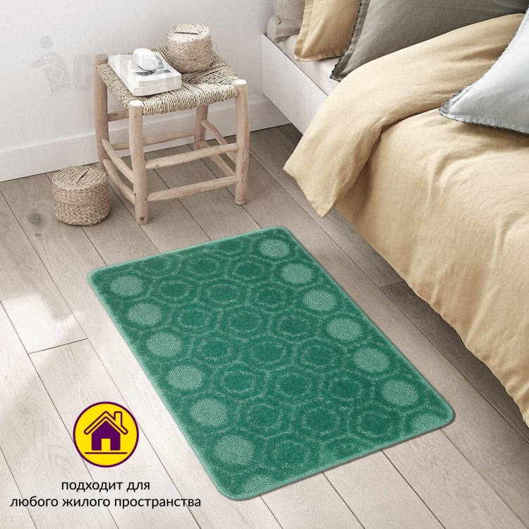 Коврик АКТИВ icarpet 60*90 002 зеленый 52 - 5