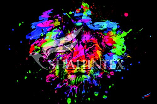 Коврик влаговпитывающий SHAHINTEX DIGITAL PRINT (05) «Лев» 80*120