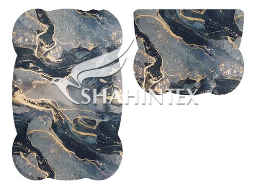 Набор ковриков SHAHINTEX SILK PHOTOPRINT (03) 