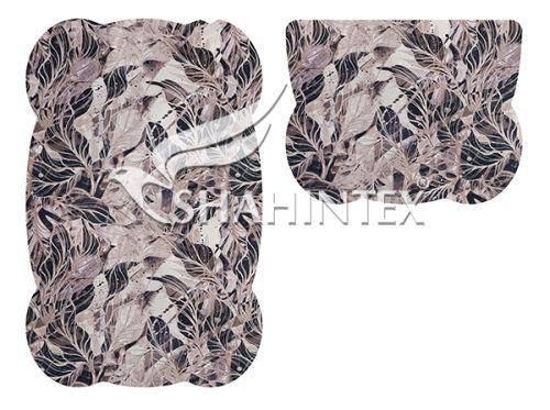 Набор ковриков SHAHINTEX SILK PHOTOPRINT (10) 