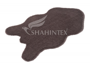 Коврик меховой шкура SHAHINTEX 50х88 шиншилла 02