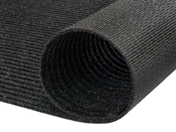 Коврик придверный влаговпитывающий icarpet Ребристый ТПР 50х80 антрацит 03
