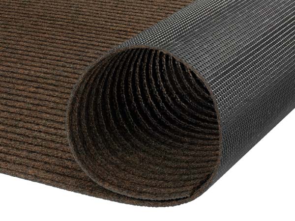 Коврик придверный влаговпитывающий icarpet Ребристый ТПР 50х80 мокко 02 - 3