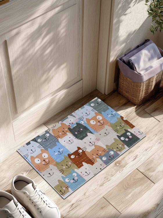 Коврик вырезной icarpet PRINT антискользящий (100) 