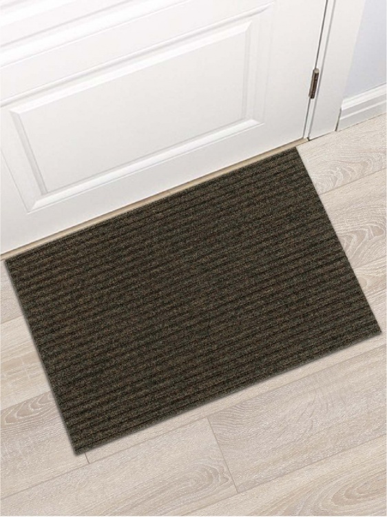 Коврик придверный влаговпитывающий icarpet Ребристый ТПР 40х60 мокко 02 - 2