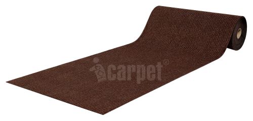 Коврик-дорожка придверный влаговпитывающий icarpet Ребристый ТПР 60х1500 брауни 04