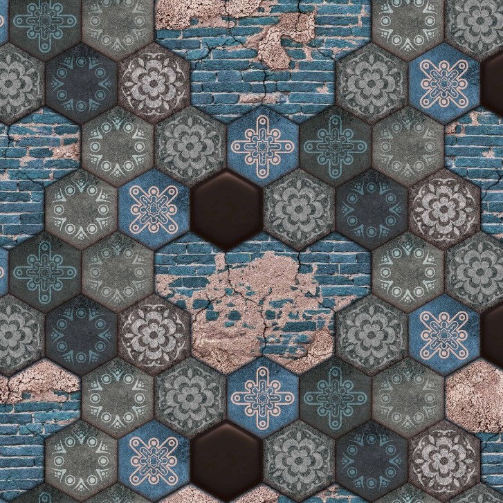 Коврик влаговпитывающий SHAHINTEX DIGITAL PRINT (30) 