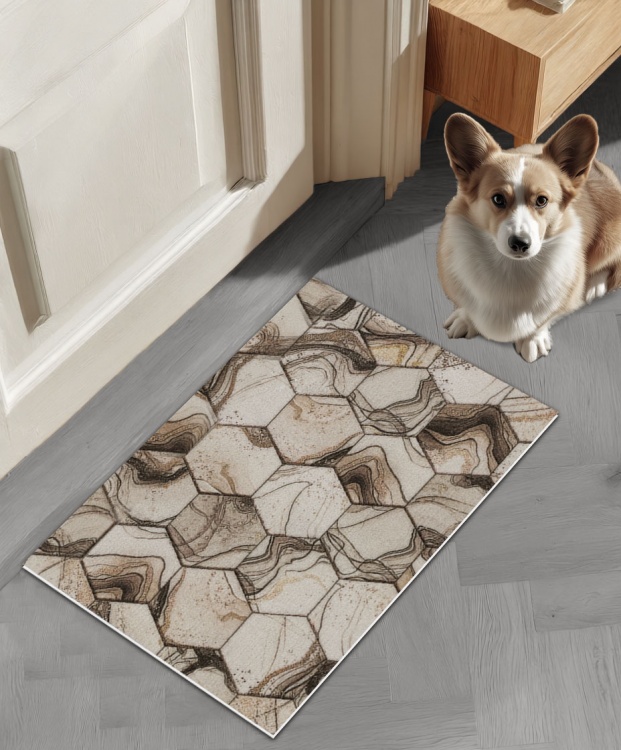 Коврик вырезной icarpet PRINT антискользящий (105) 