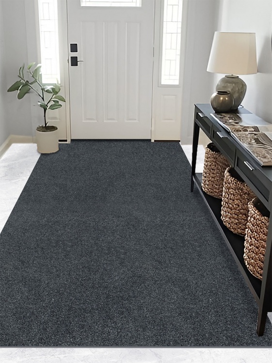 Коврик влаговпитывающий icarpet ПРАКТИК антискользящий 120х300 серый 01 S - 3