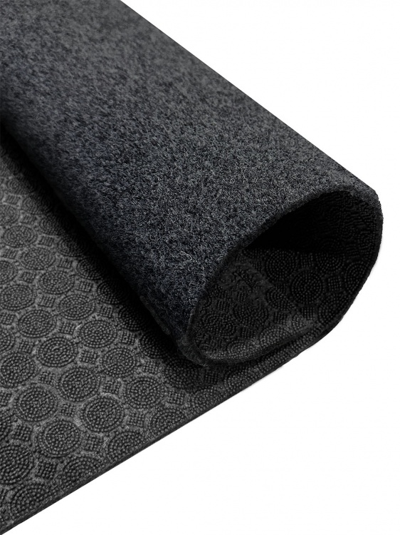 Коврик влаговпитывающий icarpet ПРАКТИК антискользящий 120х300 серый 01 S - 4