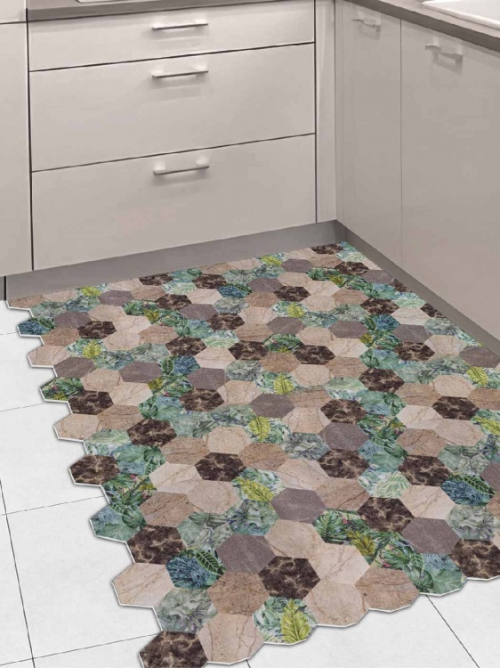 Коврик вырезной icarpet PRINT антискользящий (102) 