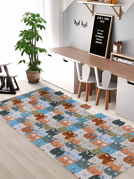 Коврик вырезной icarpet PRINT антискользящий (100) 