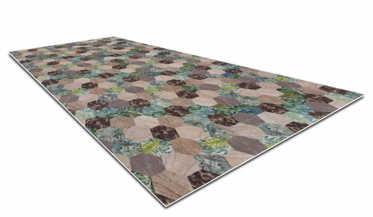 Коврик вырезной icarpet PRINT антискользящий (102) 