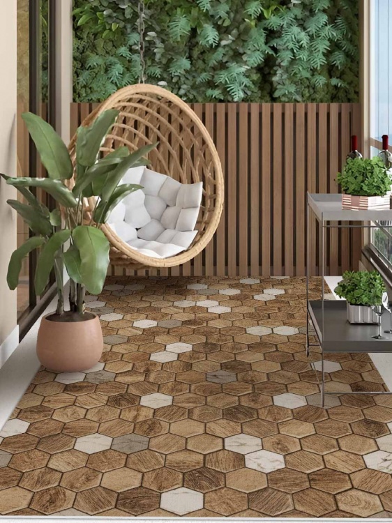 Коврик вырезной icarpet PRINT антискользящий (110) 