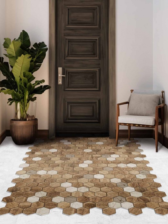 Коврик вырезной icarpet PRINT антискользящий (110) 