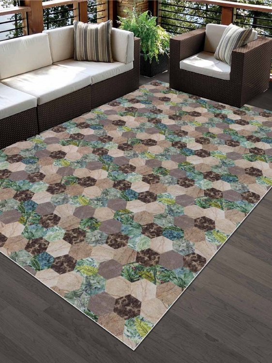 Коврик вырезной icarpet PRINT антискользящий (102) 