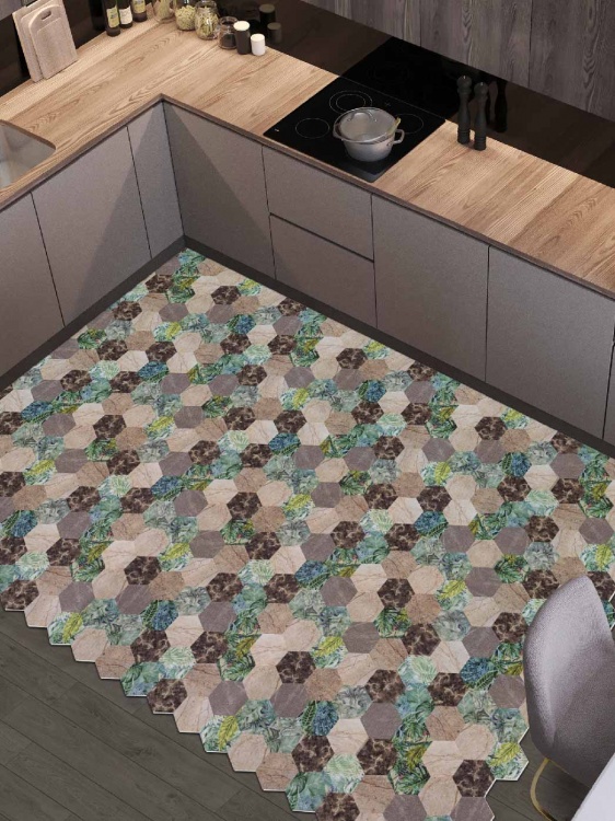 Коврик вырезной icarpet PRINT антискользящий (102) 