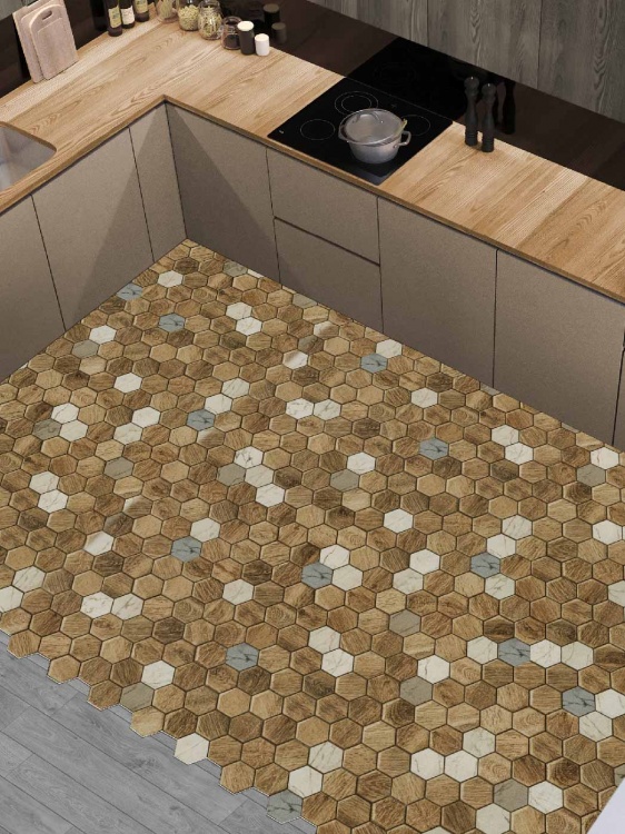 Коврик вырезной icarpet PRINT антискользящий (110) 