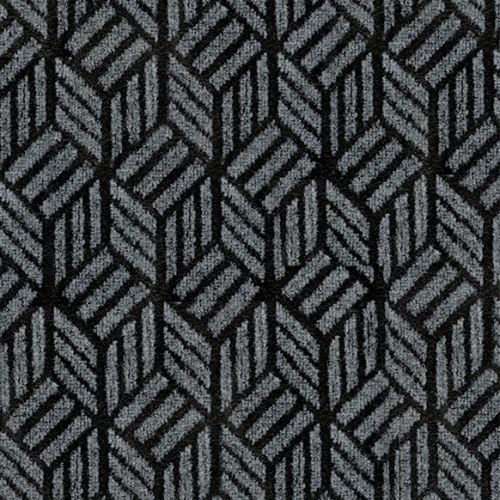 Коврик придверный влаговпитывающий SHAHINTEX Жаккард ТПР 100х150 графит 01 S - 2