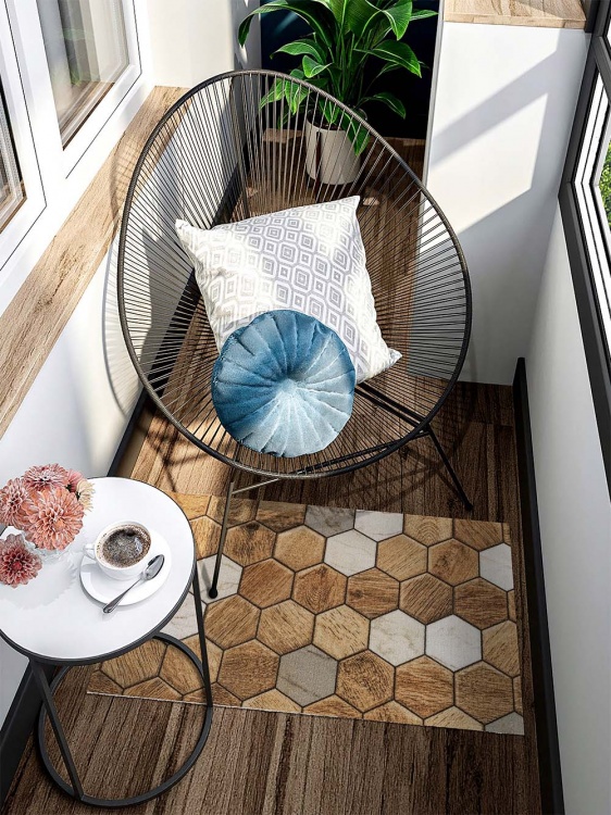 Коврик влаговпитывающий SHAHINTEX DIGITAL PRINT (1110) 