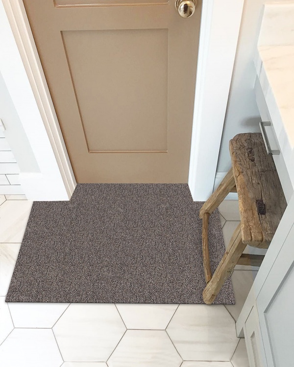 Коврик влаговпитывающий icarpet ПРАКТИК антискользящий 50х80 мокко 02 - 2