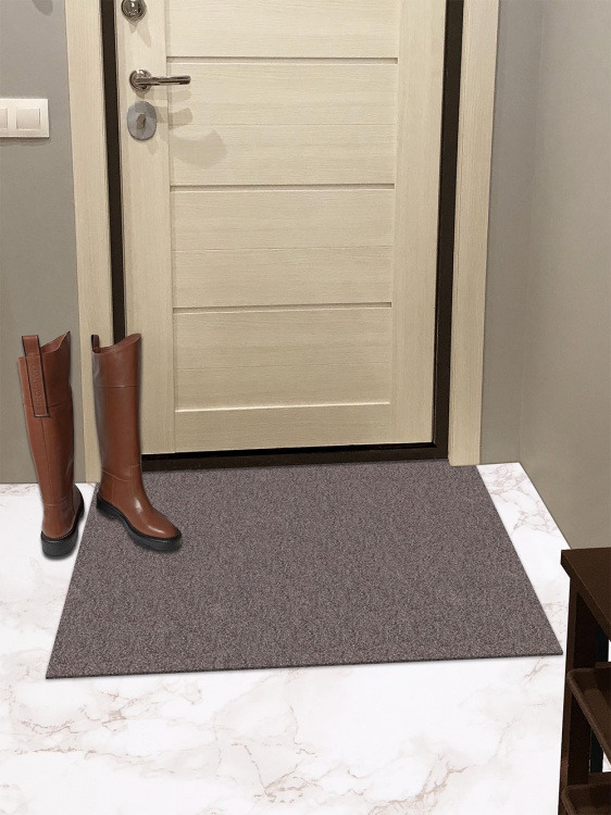 Коврик влаговпитывающий icarpet ПРАКТИК антискользящий 50х80 мокко 02 - 3