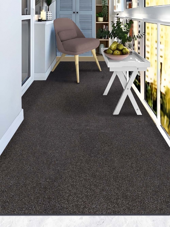 Коврик влаговпитывающий icarpet ПРАКТИК антискользящий 120х300 мокко 02 S - 3