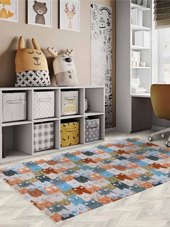 Коврик вырезной icarpet PRINT антискользящий (100) 