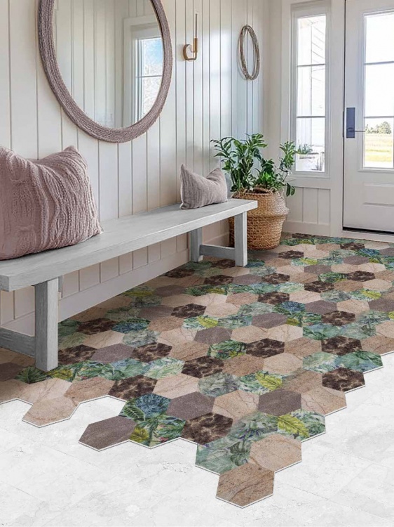 Коврик вырезной icarpet PRINT антискользящий (102) 