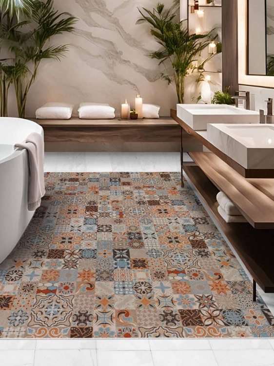 Коврик вырезной icarpet PRINT антискользящий (103) 