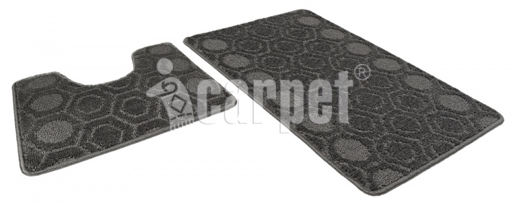Набор ковриков АКТИВ icarpet 60*100+60*50 002 серый 50