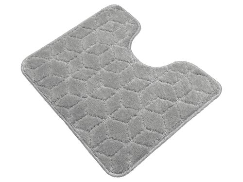 Коврик SHAHINTEX РР 60*50 002 серый 50 S