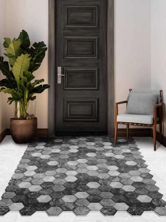 Коврик вырезной icarpet PRINT антискользящий (132) 