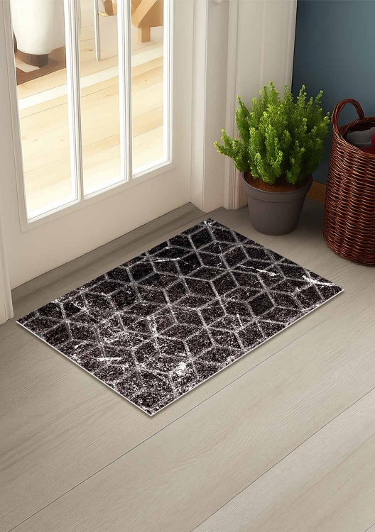 Коврик влаговпитывающий SHAHINTEX DIGITAL PRINT (27) с тиснением соты 