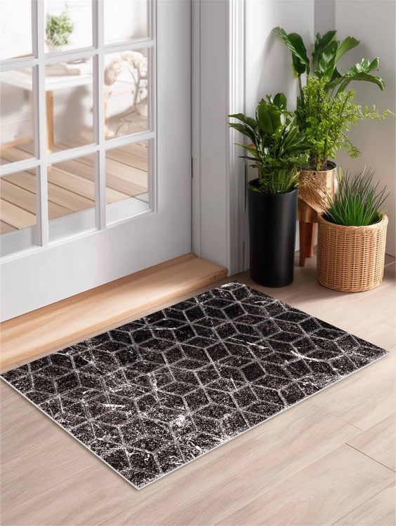 Коврик влаговпитывающий SHAHINTEX DIGITAL PRINT (27) с тиснением соты 