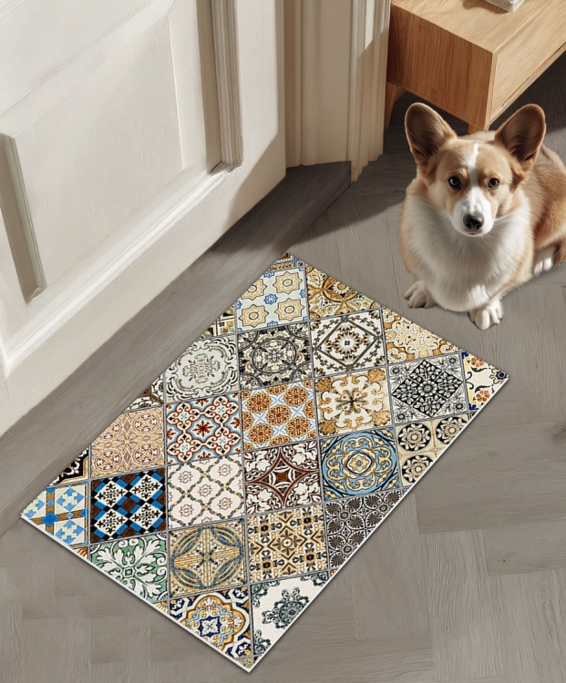 Коврик вырезной icarpet PRINT антискользящий (132) 