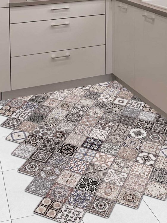 Коврик вырезной icarpet PRINT антискользящий (133) 