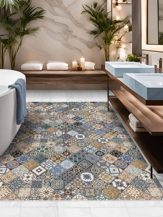 Коврик вырезной icarpet PRINT антискользящий (132) 