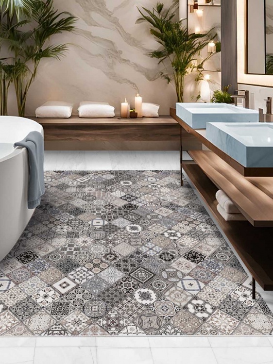 Коврик вырезной icarpet PRINT антискользящий (133) 