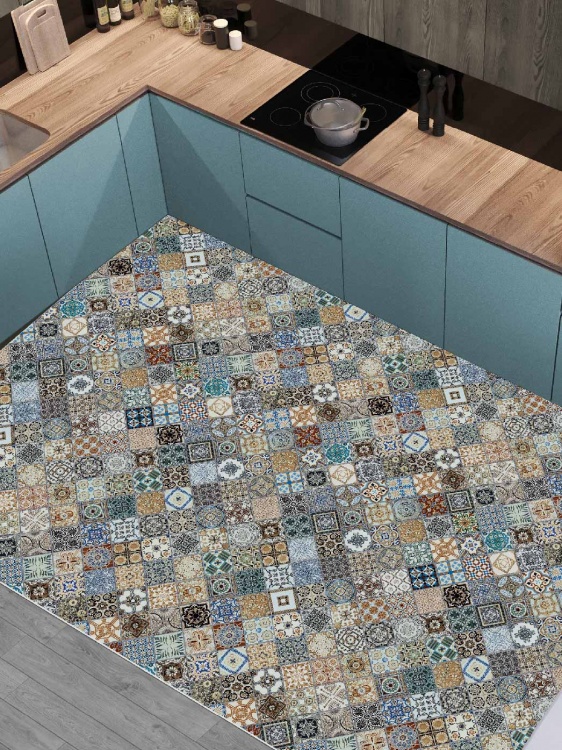 Коврик вырезной icarpet PRINT антискользящий (132) 