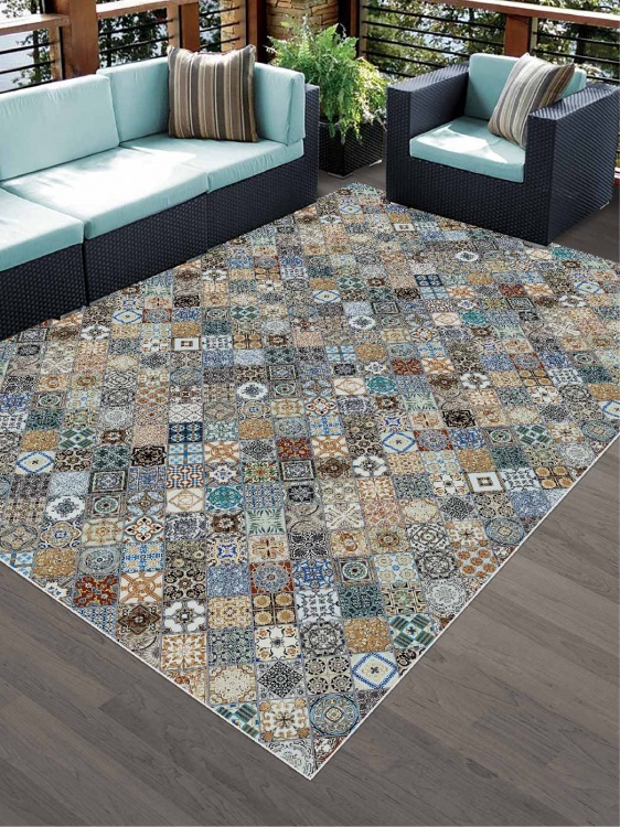 Коврик вырезной icarpet PRINT антискользящий (132) 