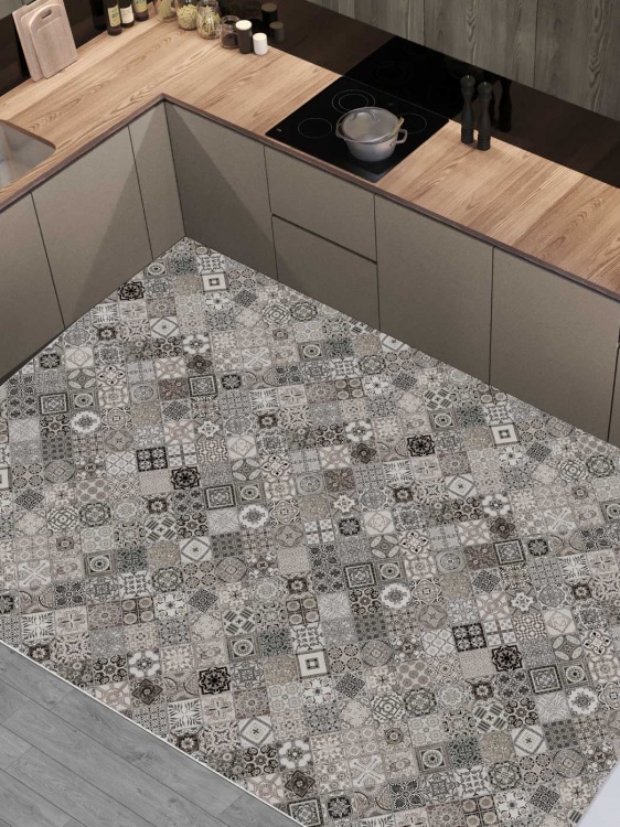 Коврик вырезной icarpet PRINT антискользящий (133) 