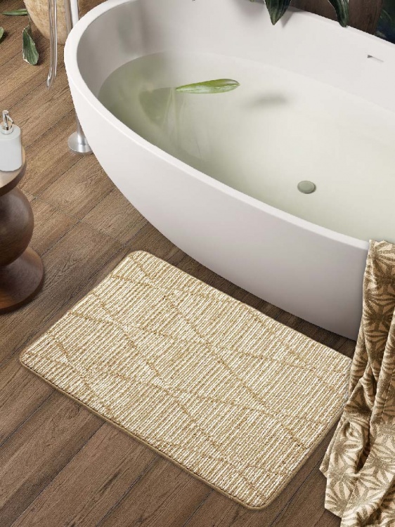 Коврик БУКЛЕ icarpet «Кристалл» 60х100 бисквитно-кремовый 7 S - 4