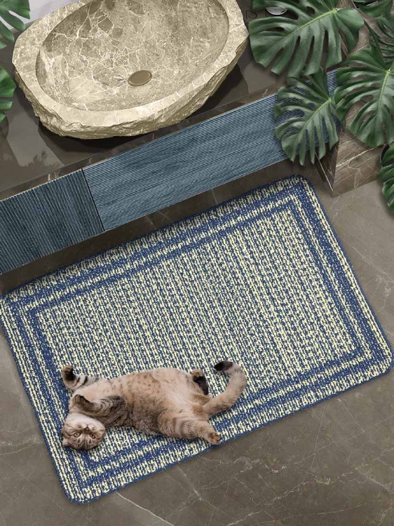 Коврик БУКЛЕ icarpet «Бюрен» 60х100 морской залив 15 S - 3