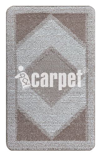 Коврик БУКЛЕ icarpet «Гармония» 60х100 бисквитно-кремовый 7