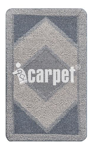 Коврик БУКЛЕ icarpet «Гармония» 60х100 серо-бежевый 50