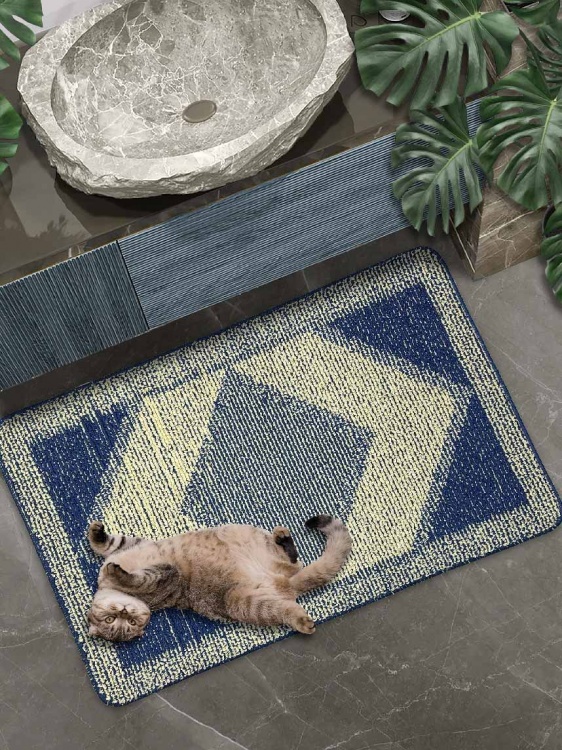 Коврик БУКЛЕ icarpet «Гармония» 60х100 морской залив 15 - 3