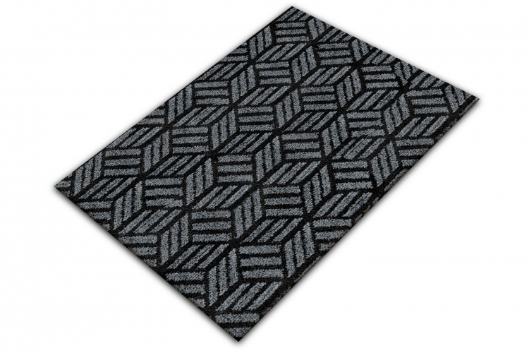 Набор из 2 шт SHAHINTEX Жаккард ТПР 50х80+50х80 графит 01 S