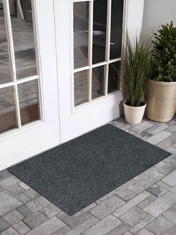 Коврик влаговпитывающий icarpet ПРАКТИК антискользящий 60х90 серый 01 - 2