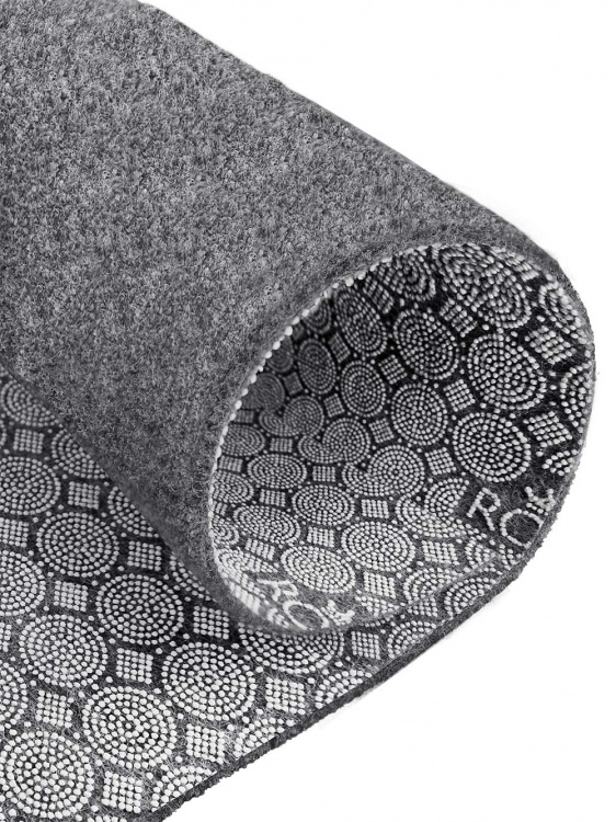 Коврик влаговпитывающий icarpet ПРАКТИК антискользящий 60х90 серый 01 - 4